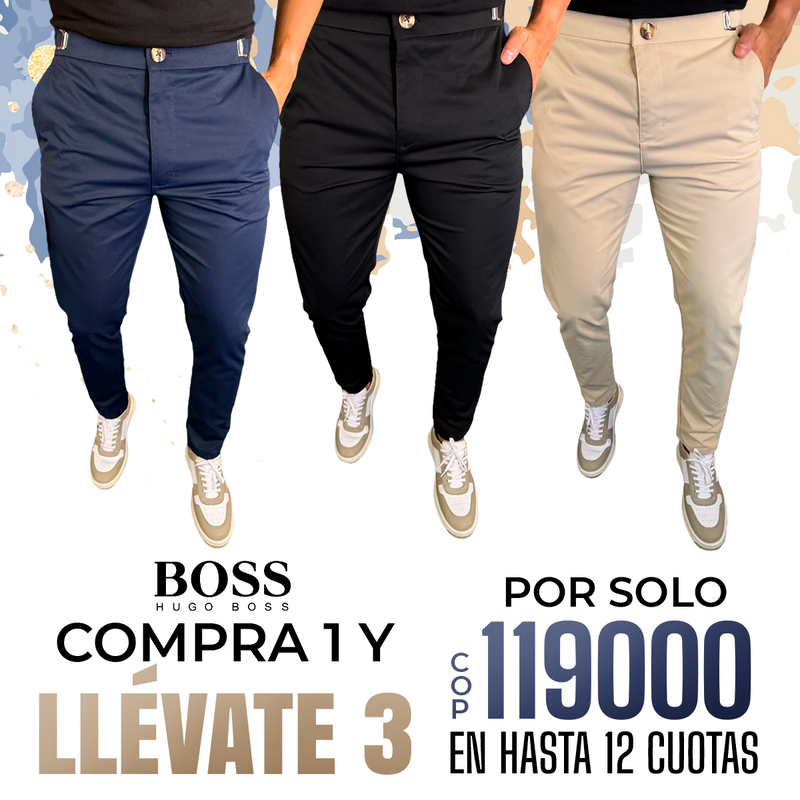 Pantalón de Sastrería Mónaco con Ajuste Catraca™ [¡PAGA 1 Y LLEVA 3!] + Envío Gratis